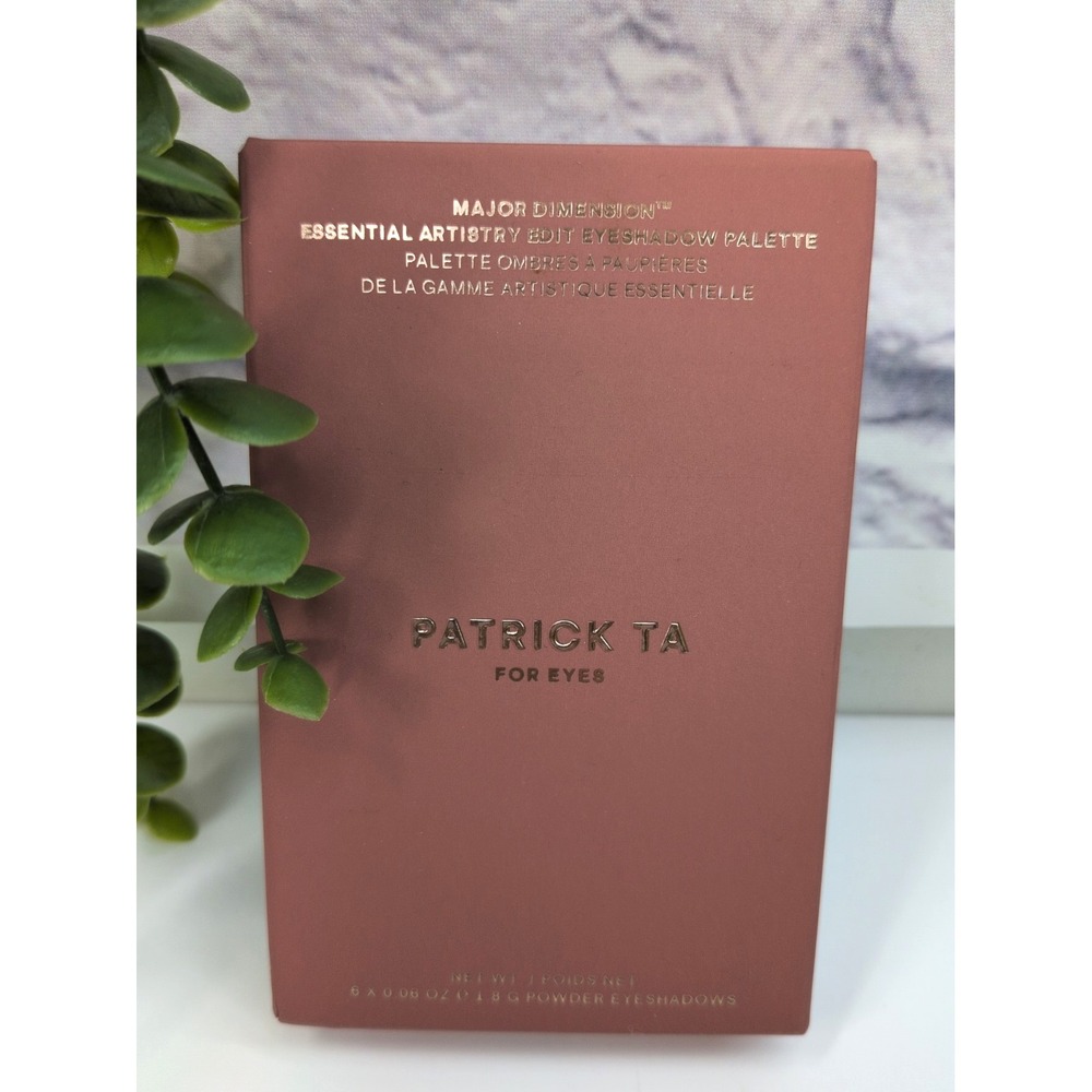 NIB LIGHT CLAIR🌿Patrick Ta Major Dimension III Matte Eyeshadow Palette Artistry